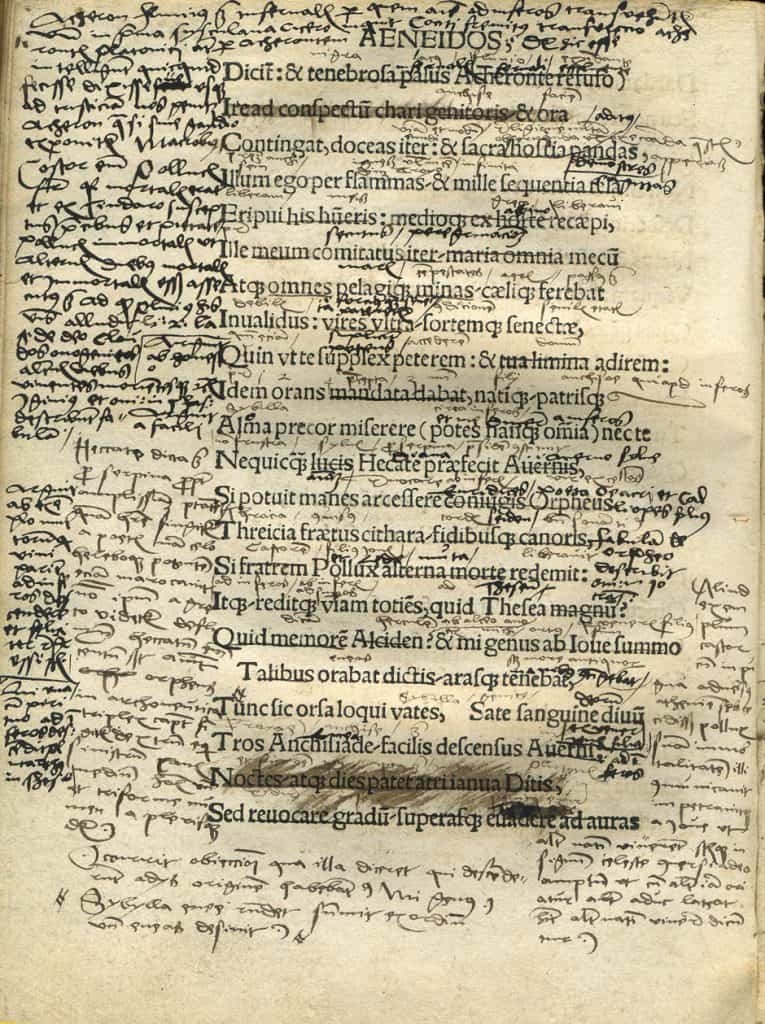 Annotation in Vergils Epos Aeneis