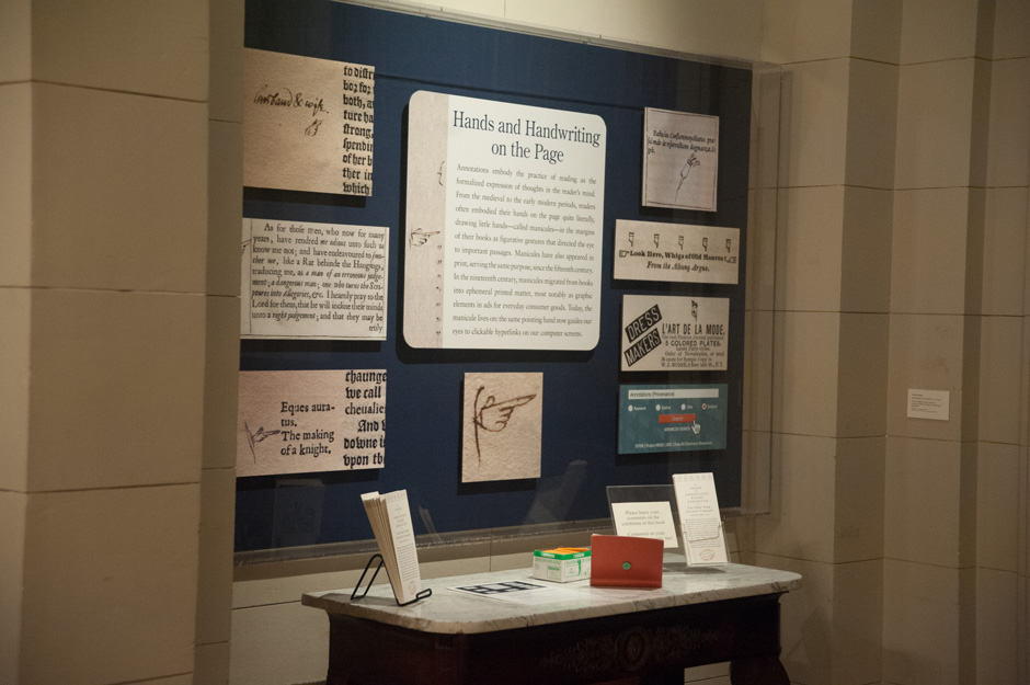 Aus der Ausstellung Readers Make Their Mark